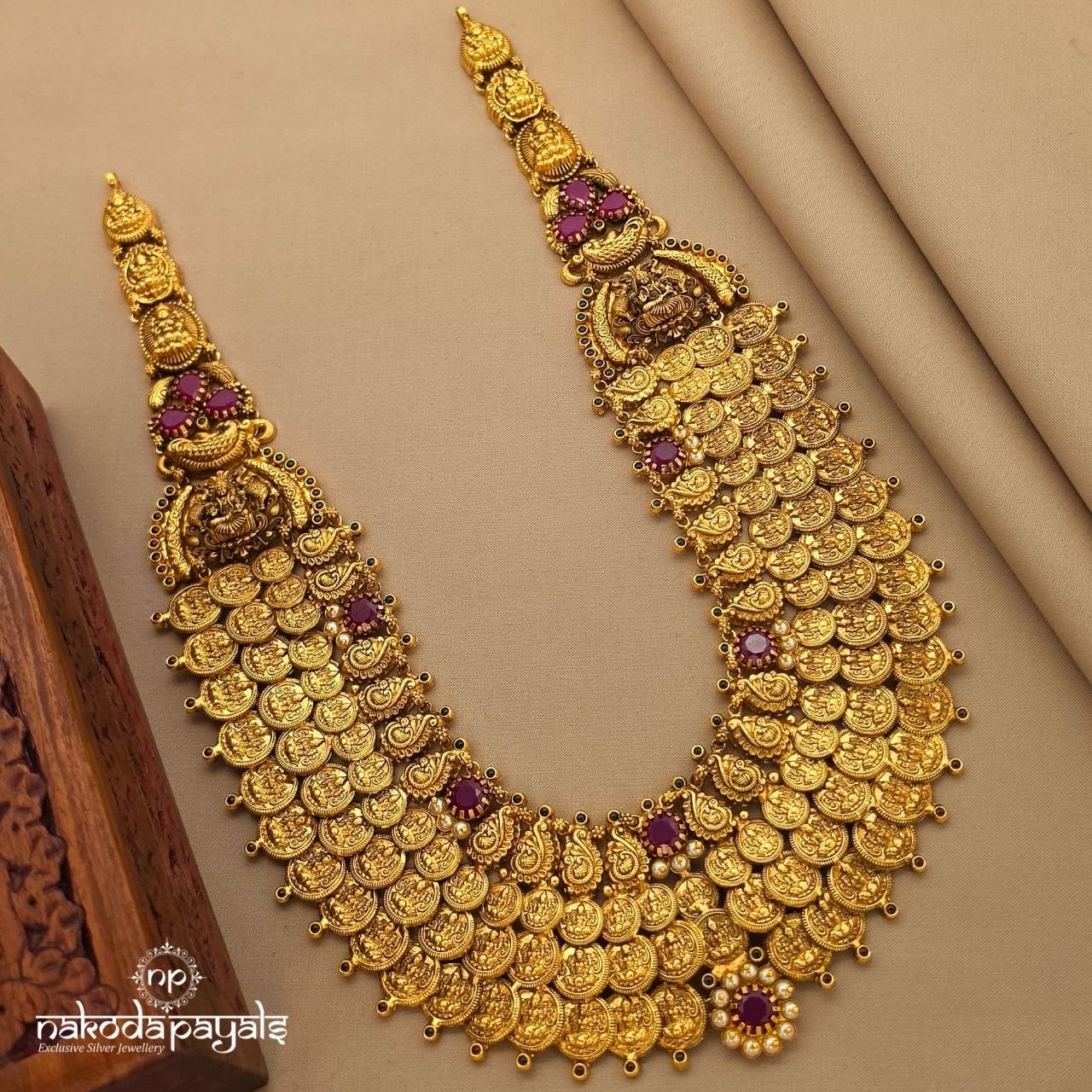 Ruby Kasu Neckpiece (Gn10733)