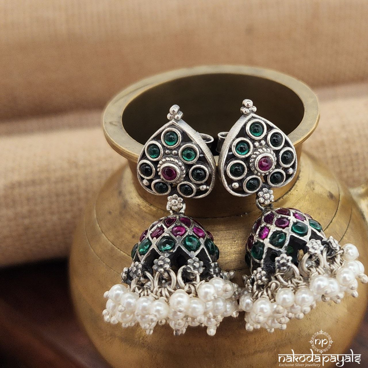 Leavy Guttapusalu Jhumka(J1224)