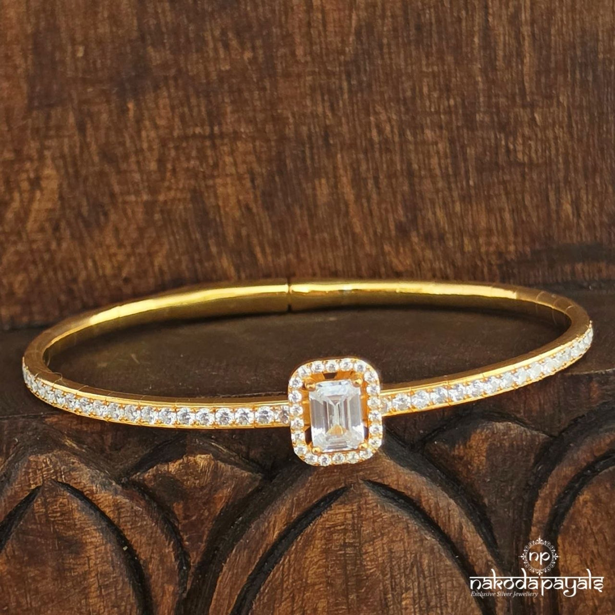 Squarish CZ Kada (St4211)