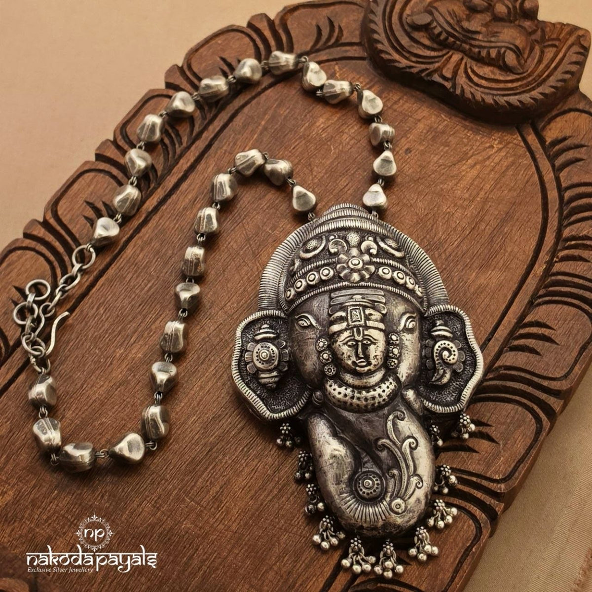 Lord Ganesha Neckpiece (N12221)