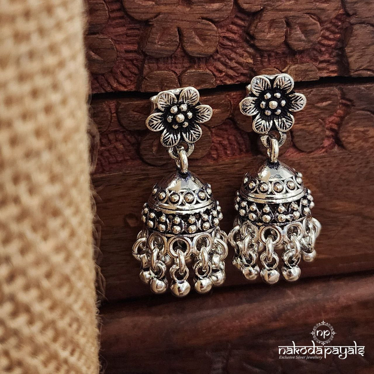 Floral Jhumka (J1410)