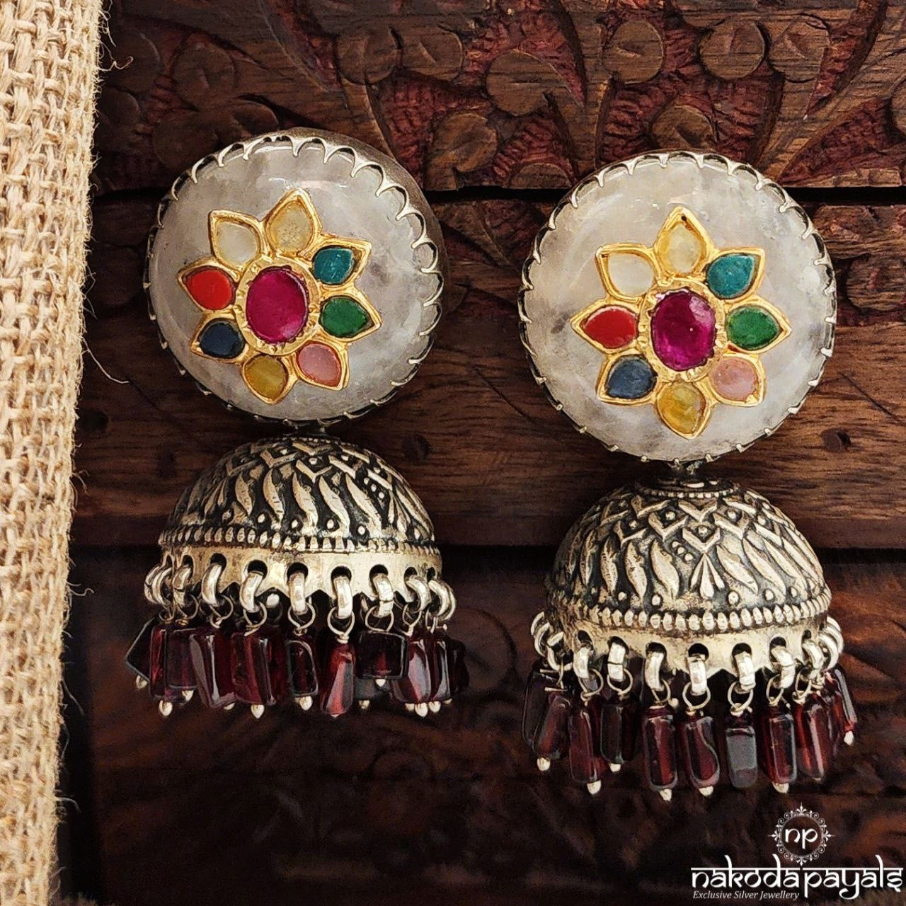 Elegant Floral Jhumka (J1559)