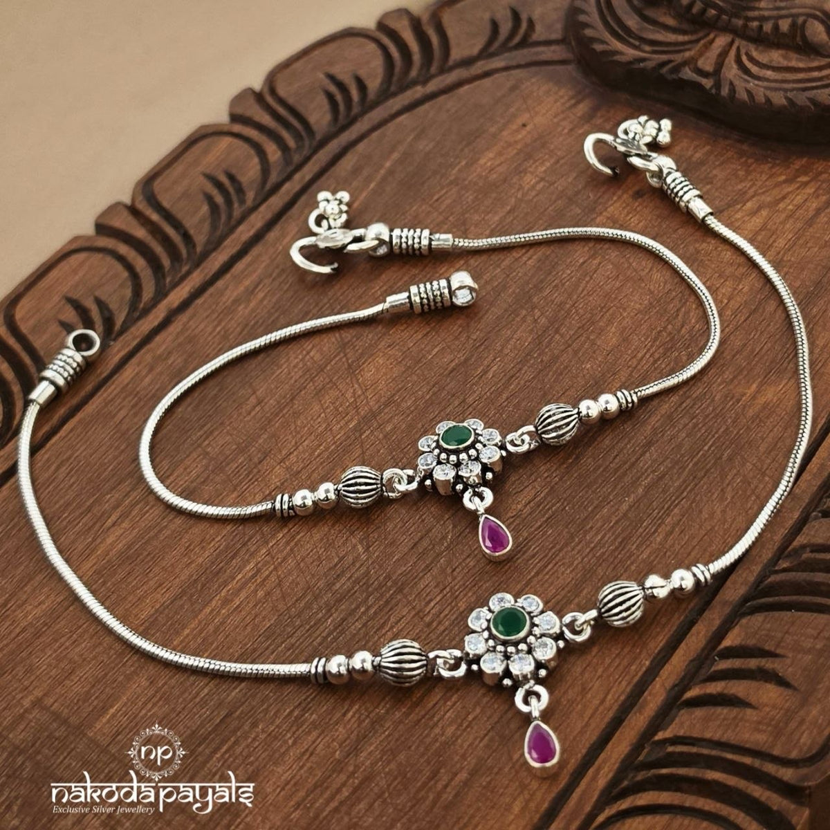 Pink Drop Anklets (A7159)