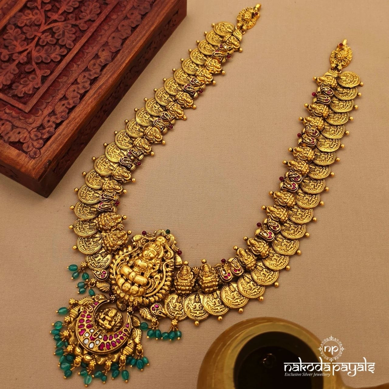 Traditional Kasu Neckpiece (Gn10429)