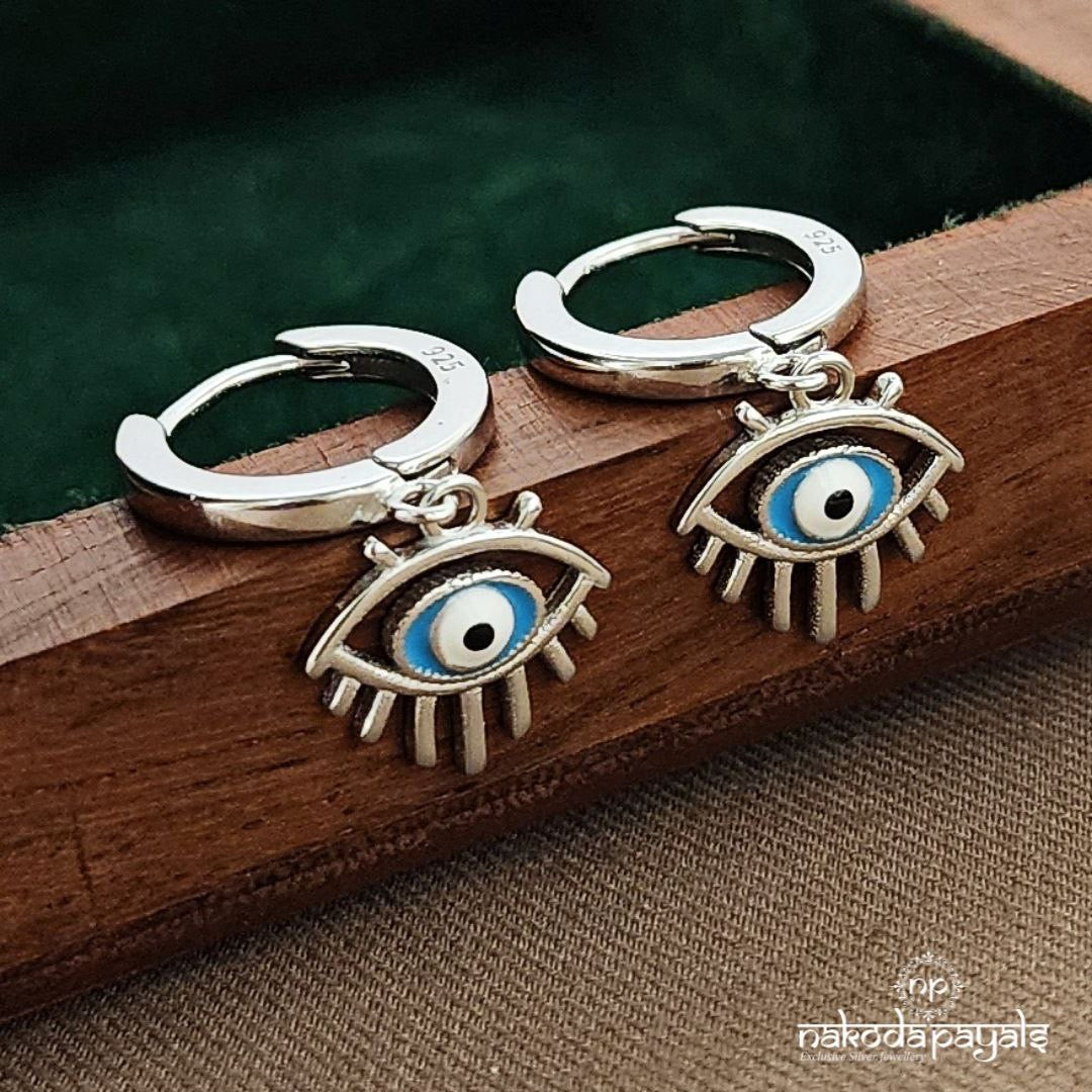 Evil Eye Drop Earrings (St3492)