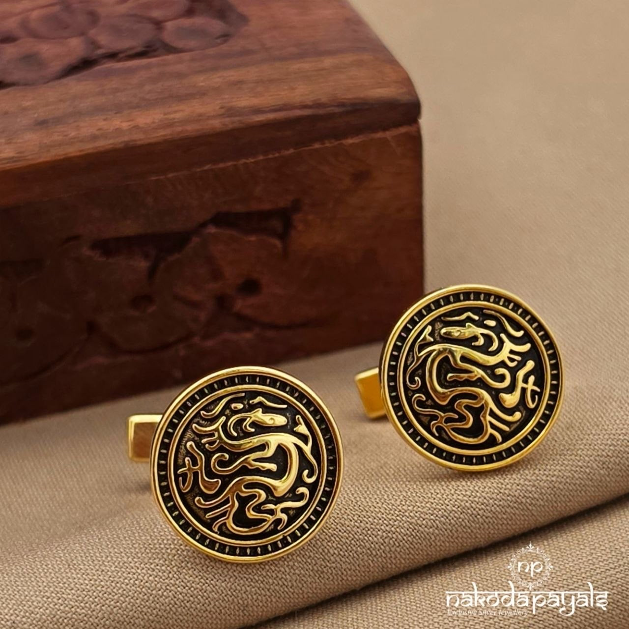 Timeless Gold Cufflinks (CF0220)