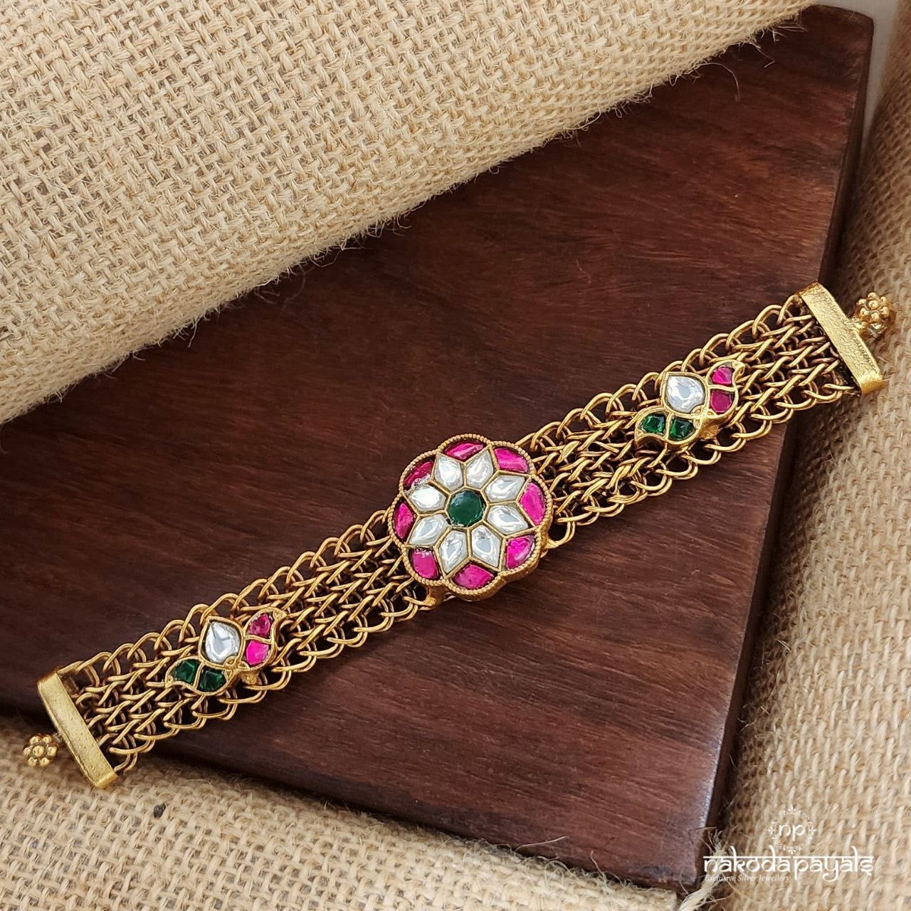 Belted Kundan Choker (Gn9213)
