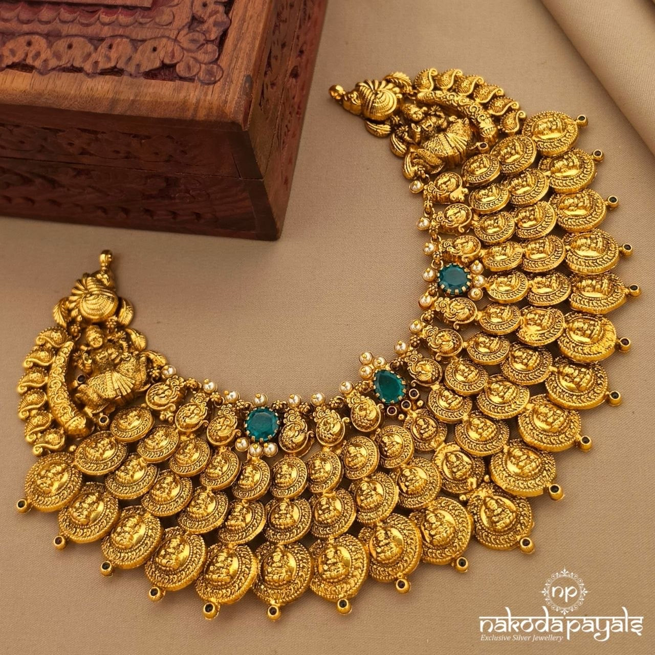 Green Kasu Neckpiece (Gn10735)