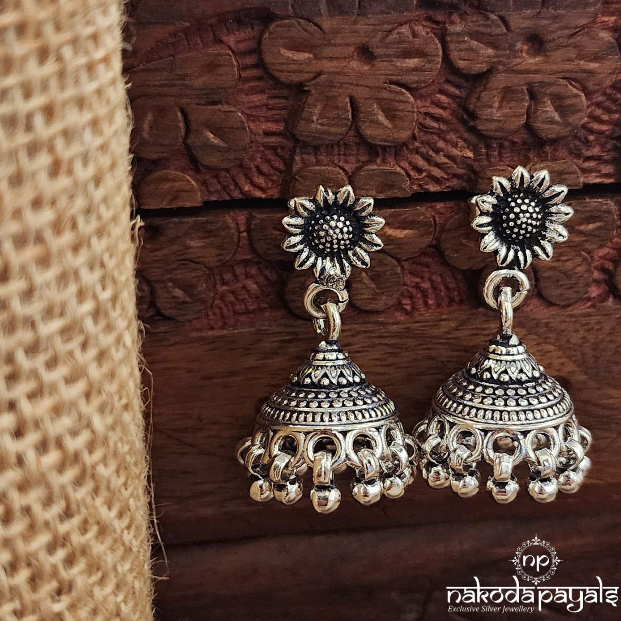 Sunflower Jhumka (J1418)