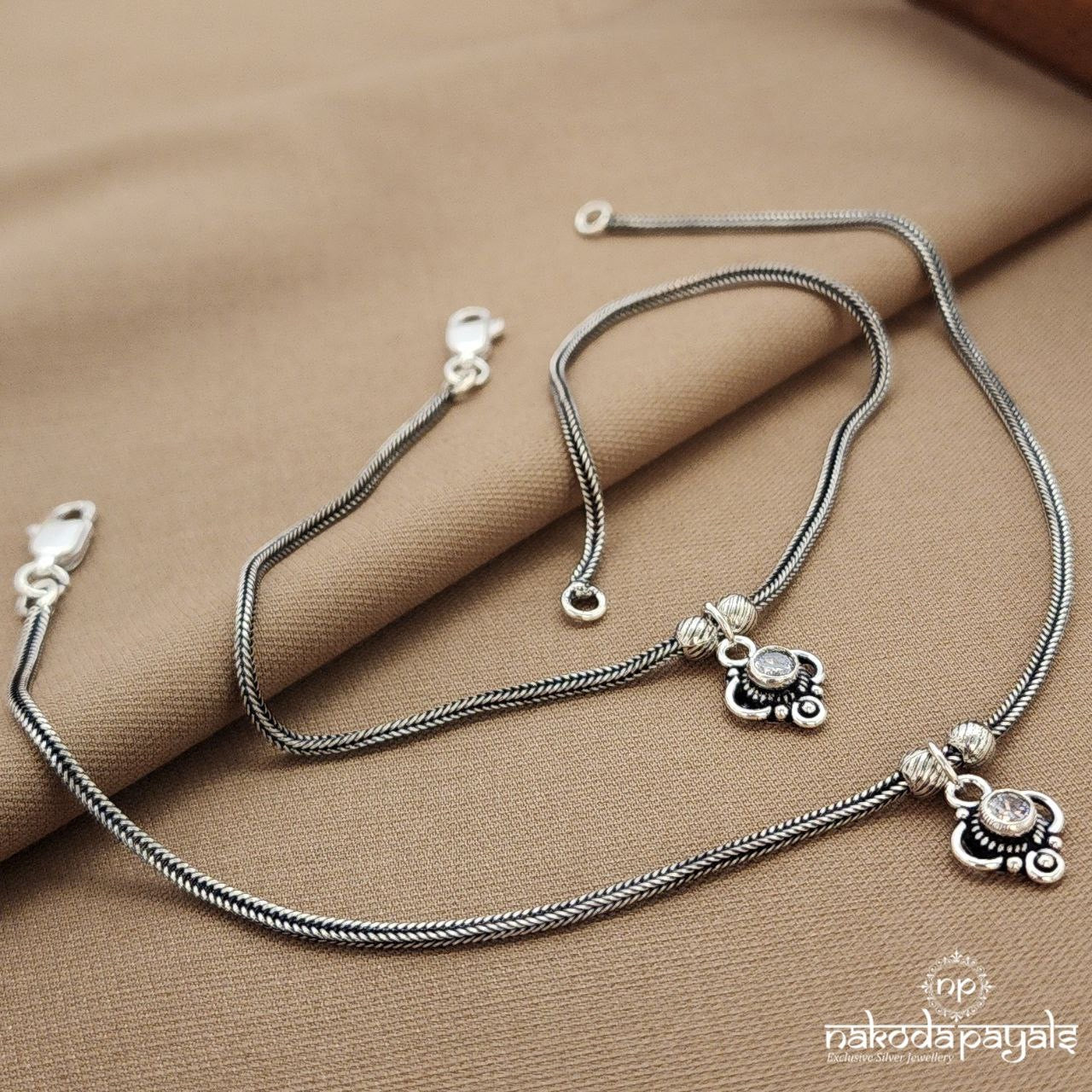 Floral Drop Anklets (A6761)