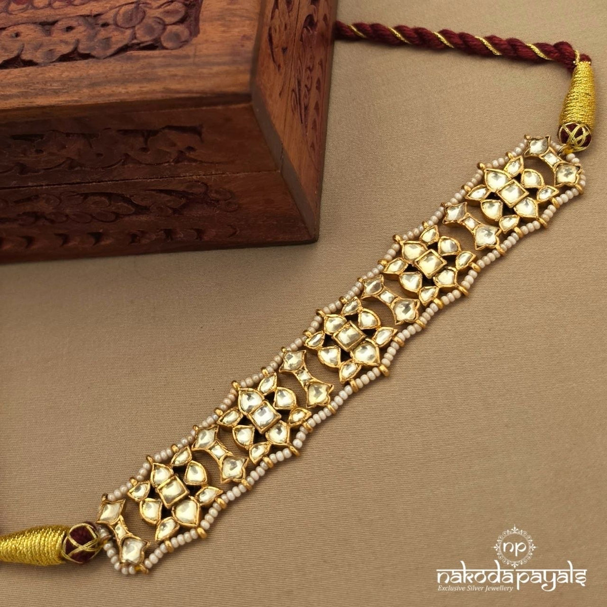 Elegant Kundan Choker (Gn10947)