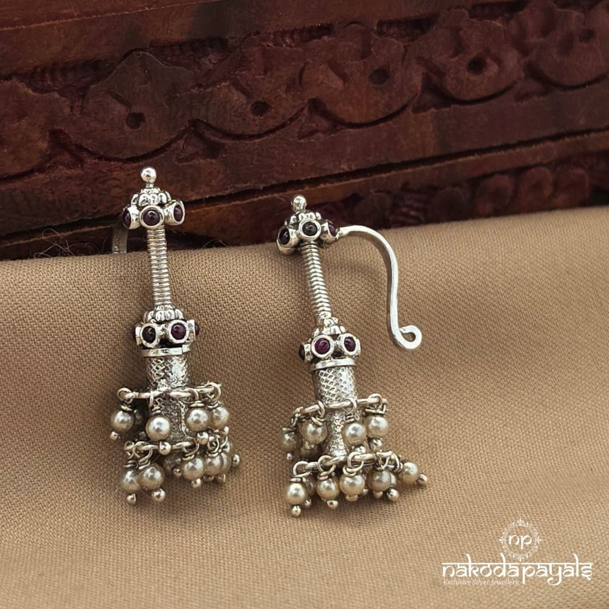Pearl Drops Clipon Bugadi (S9864)