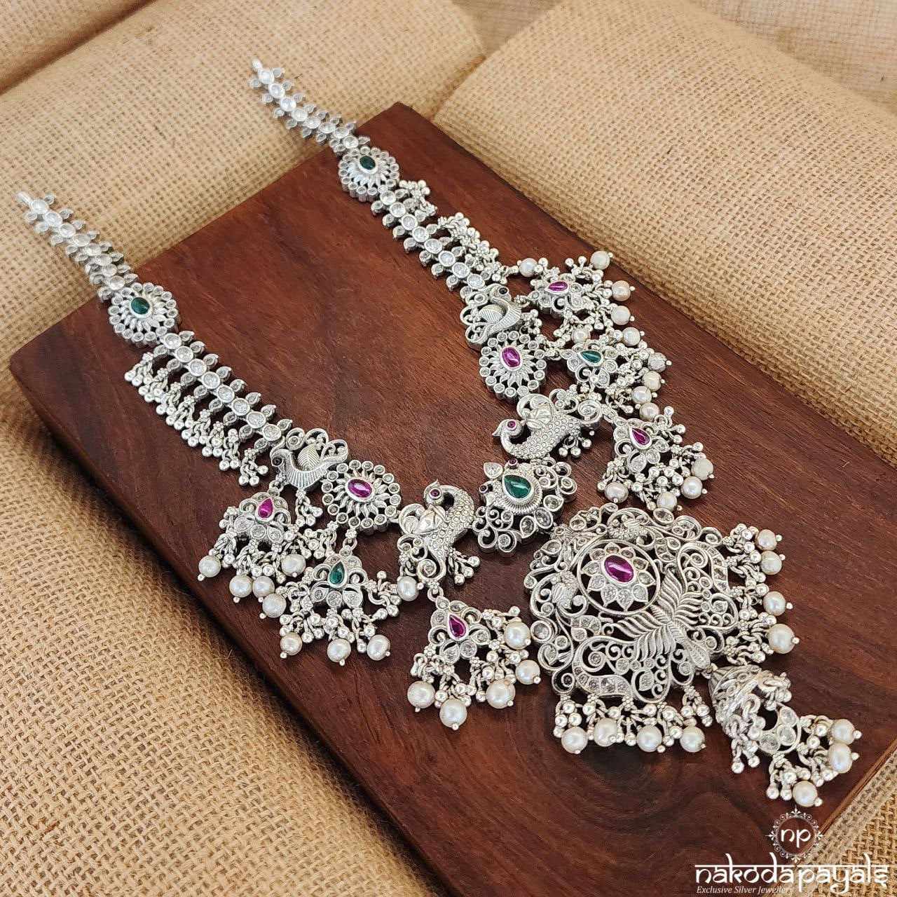 Majestic Peacock Neckpiece (N10149)