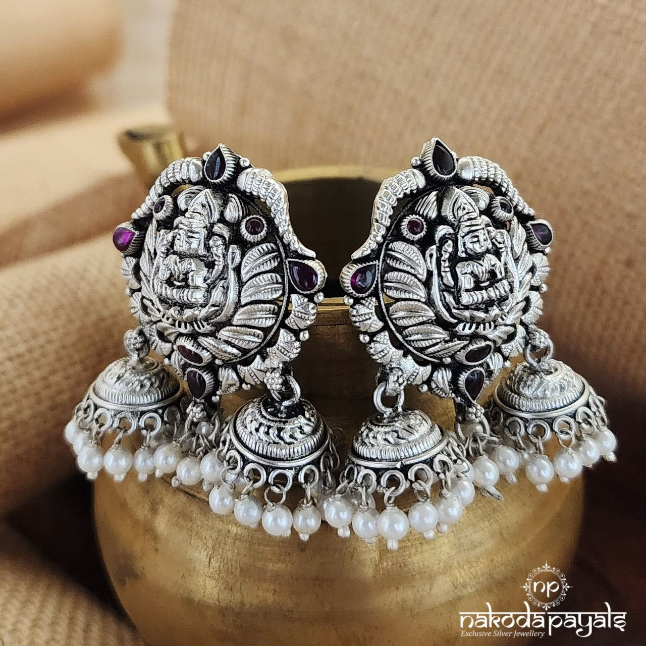 Dual Charm Jhumka (J8068)