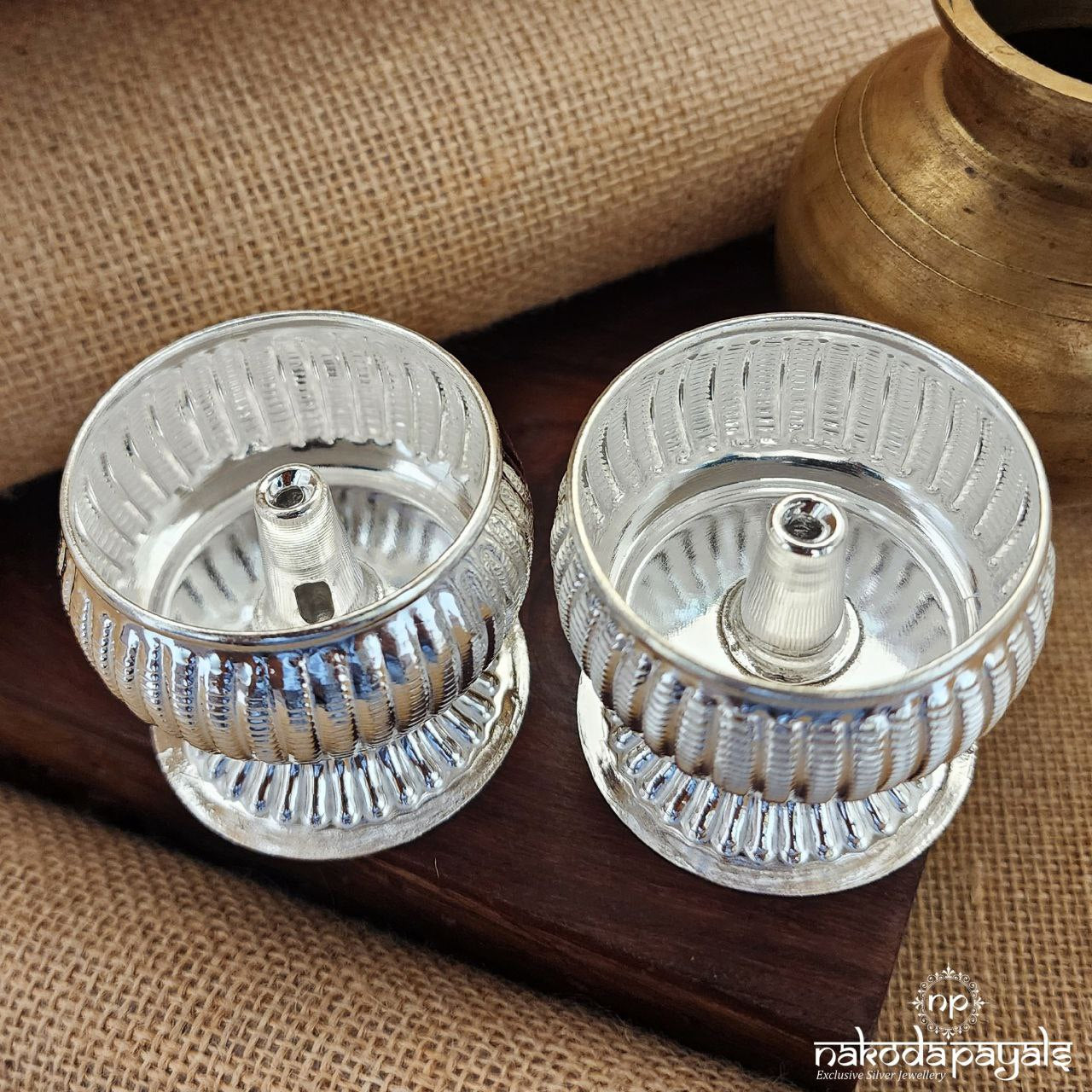 Sacred Wick Deepa Pairs (Big) (Aa1391)