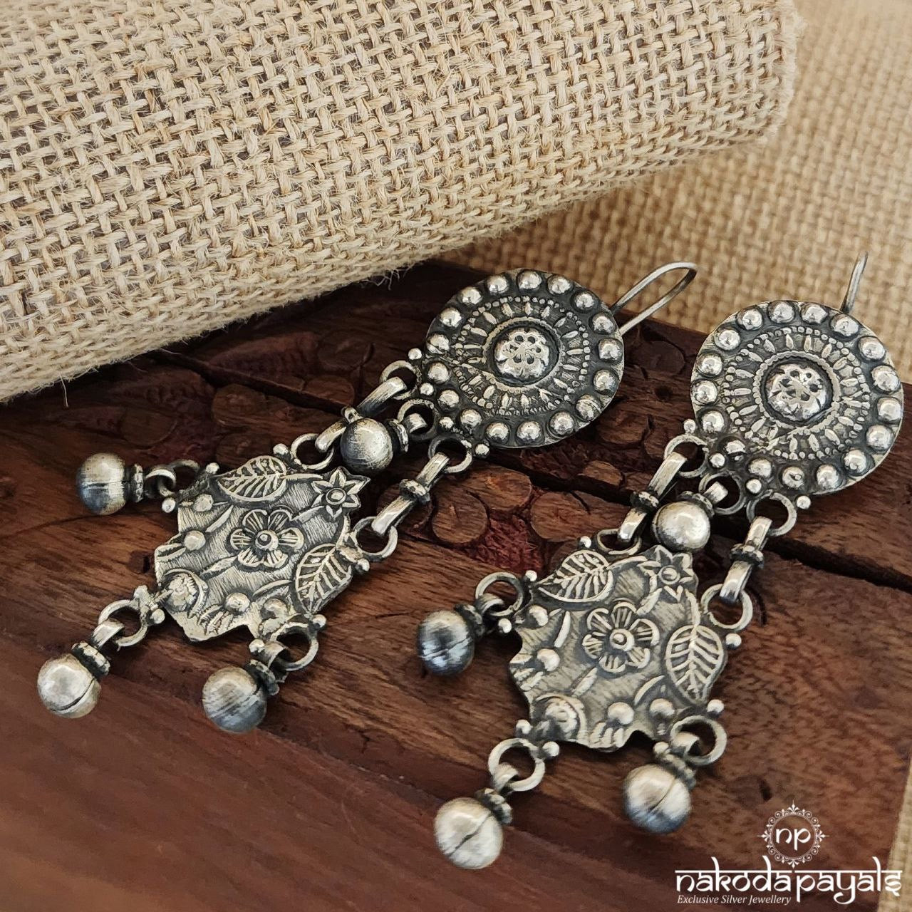 Leafy Tribal Earrings (C2019)