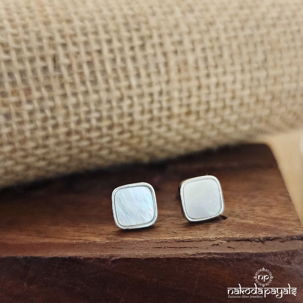 Square MOP Studs (St3017)