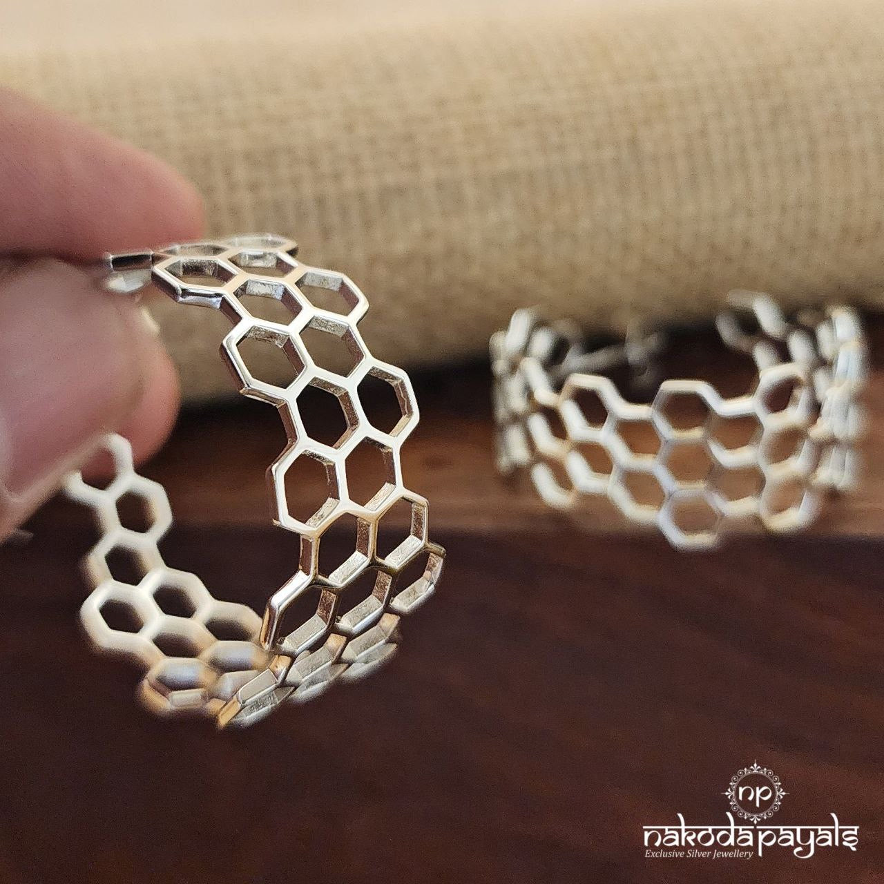 Honeycomb Earrings (St3004)