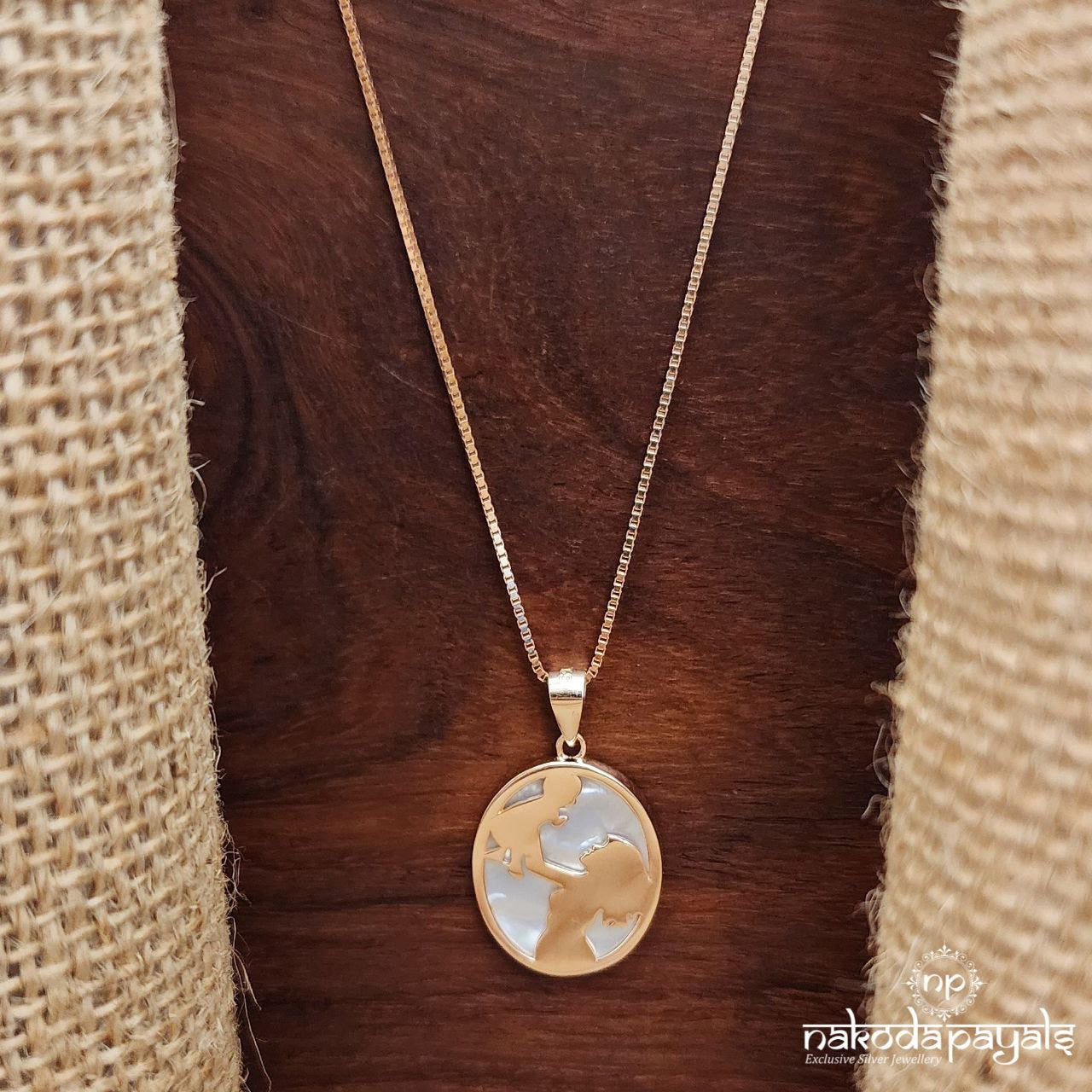 Gift Of Life Rosegold Neckpiece (St3141)