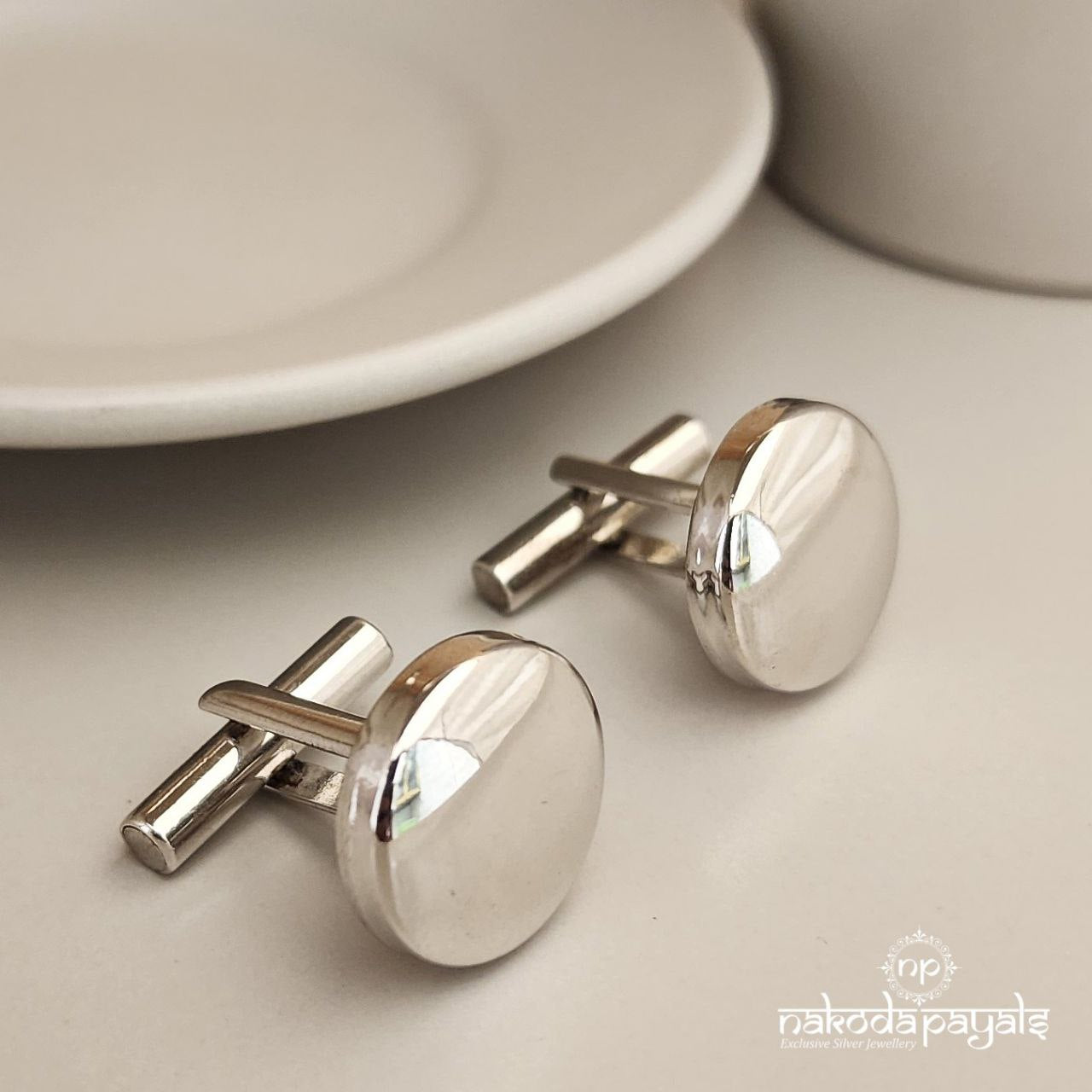 Classic Moon Cufflinks (CF0191)