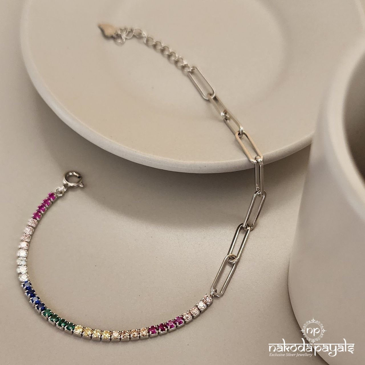 Shinney MultiColor Bracelet (Br1599)