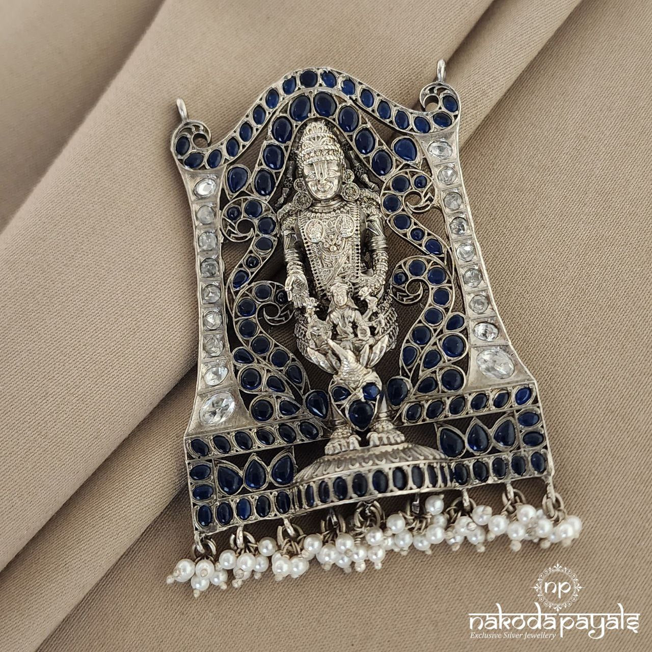 Venkateshwara Blue Pendant (P2004)