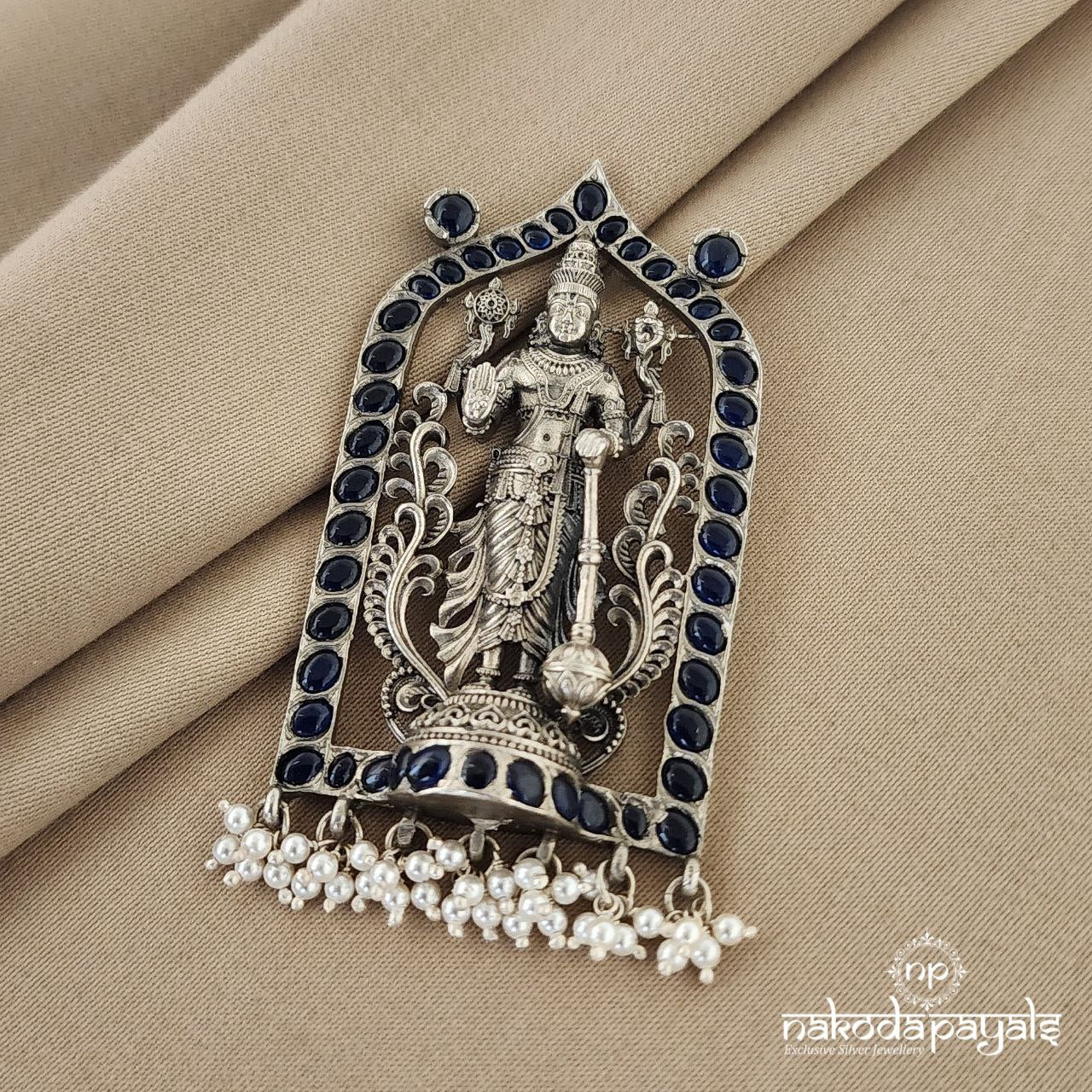 Blue Venkateshwara Pendant (P2006)