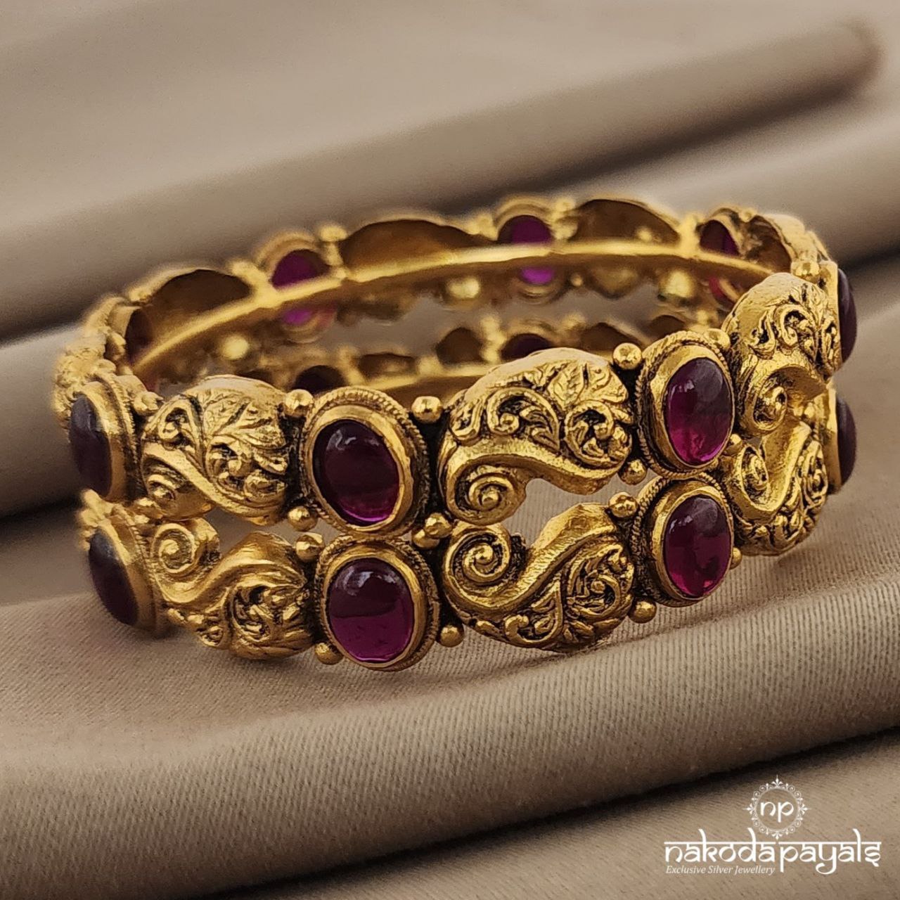 Mango Bangle Pair (GK2358)