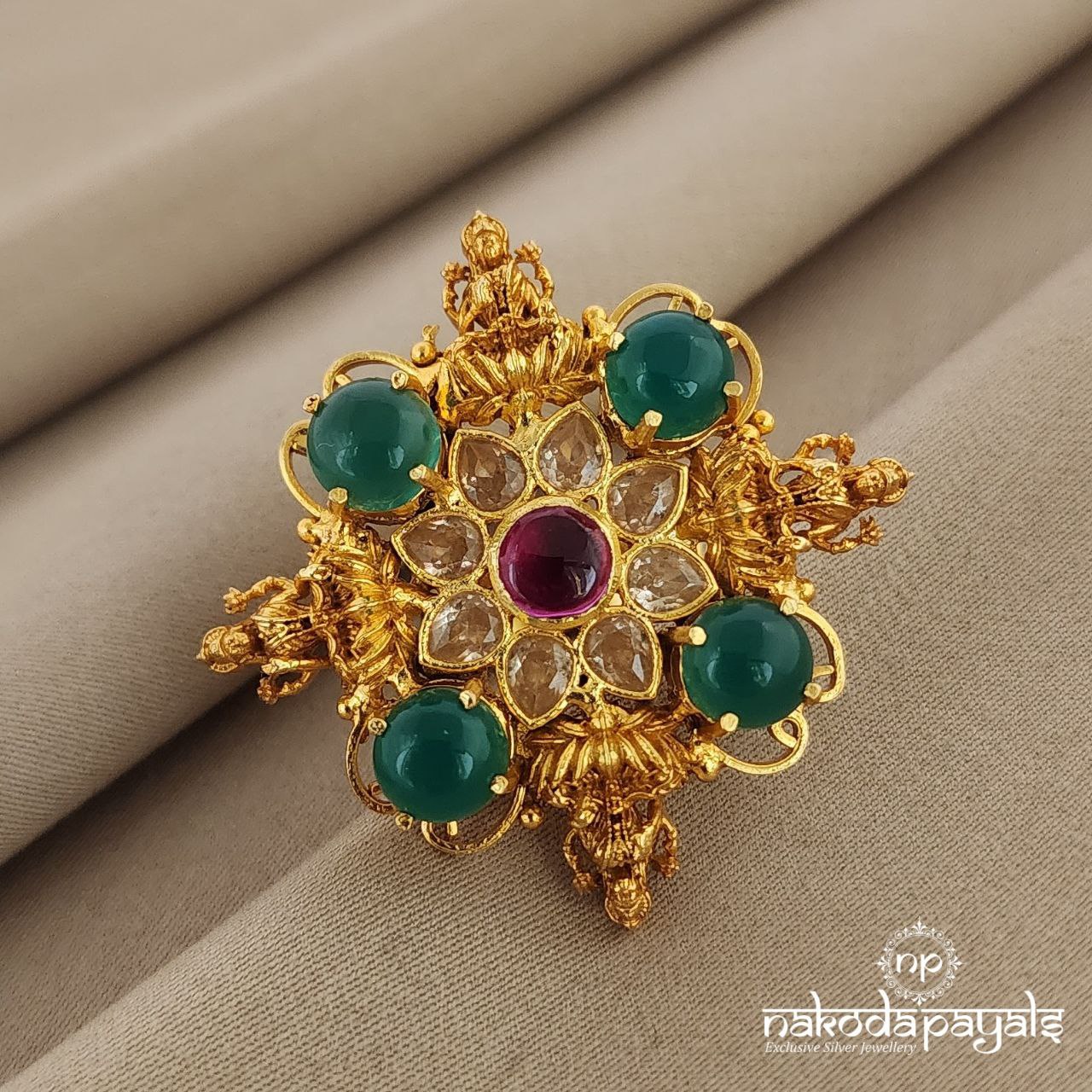 Lakshmi Finger Ring(F2210)