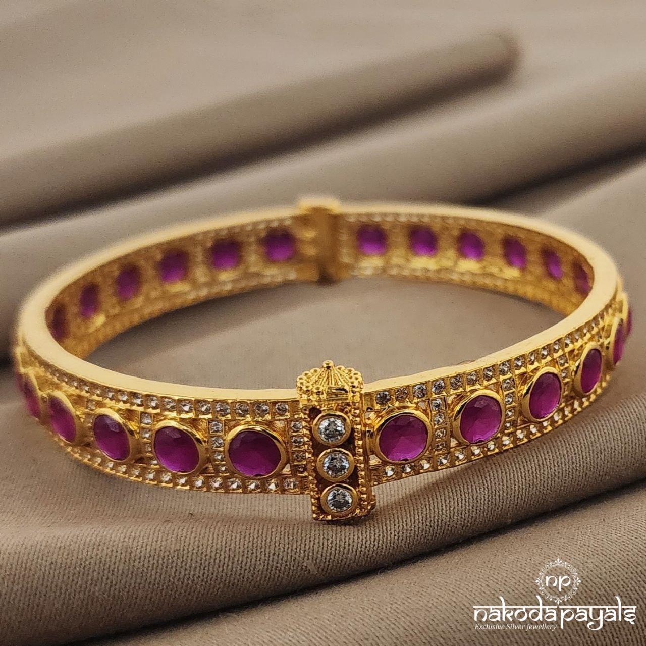 Ruby Openable Screw Kada Single (GK2365)