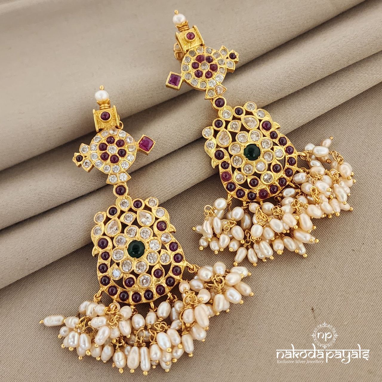 Chakra Guttapusalu Chandbali (Ge6204)