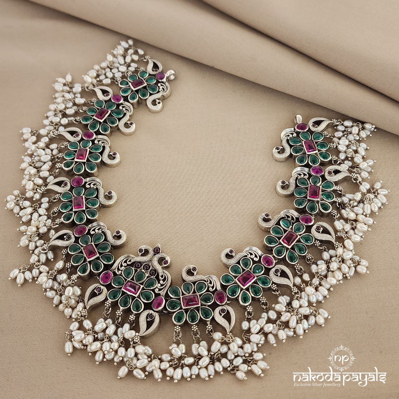 Green Peacock Guttapusalu(N8570)