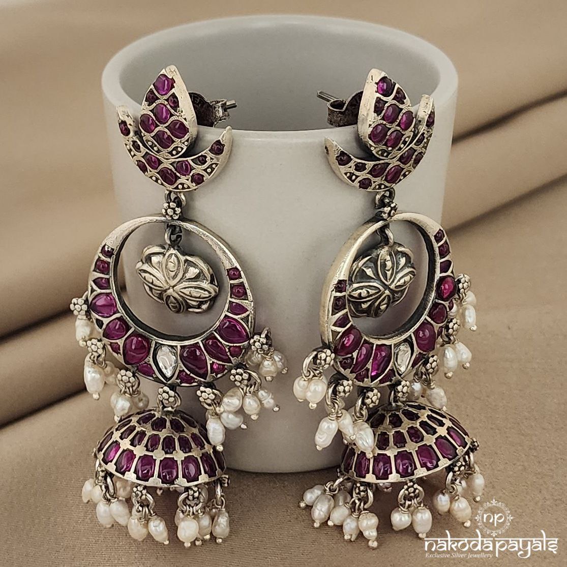 Likeable Moon Chandbali (C7380)