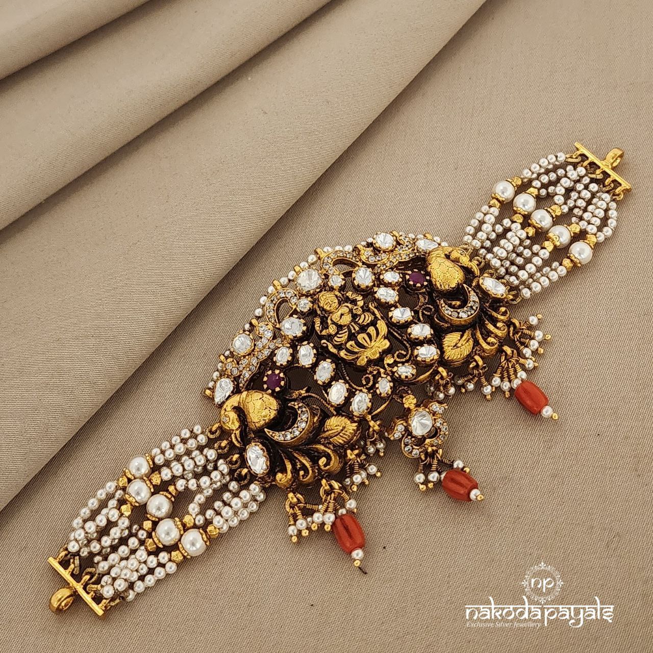 Divine Lakshmi Moissanite Choker (GN6361)