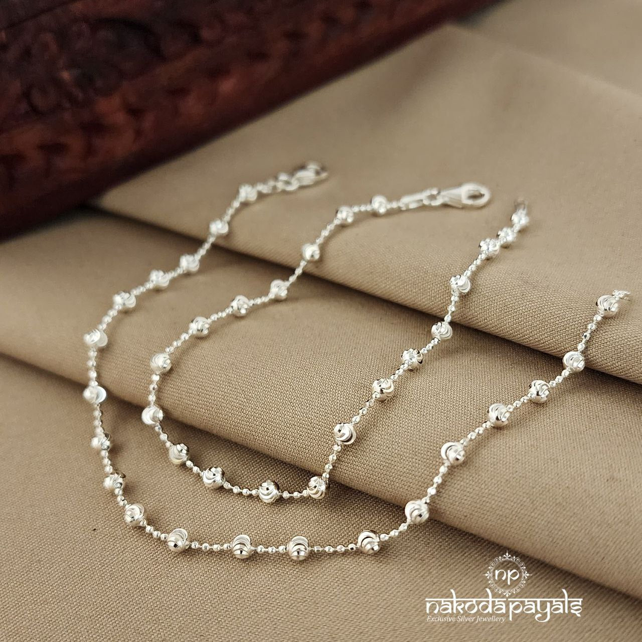 Ball Chain Baby Anklets (KA9015)