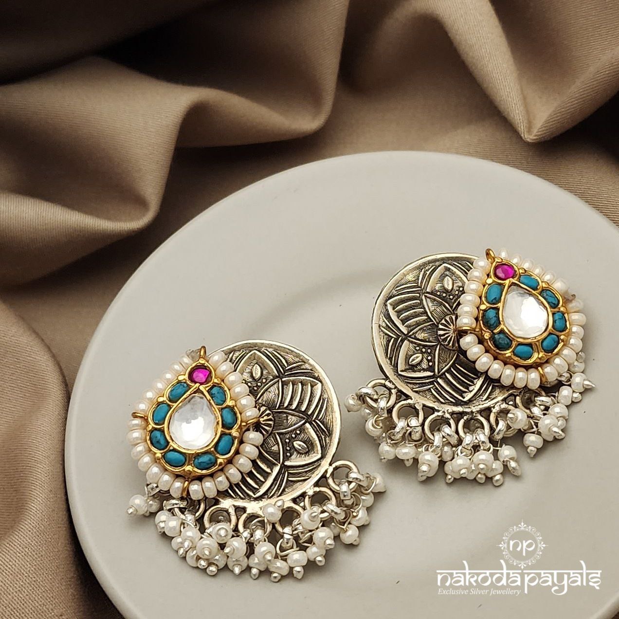 Drop Turquoise Studs (DT0960)