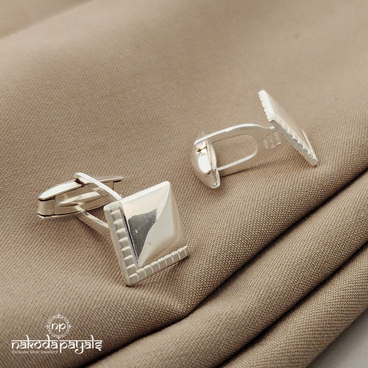 Square Sheeny Cufflinks (Cf0133)