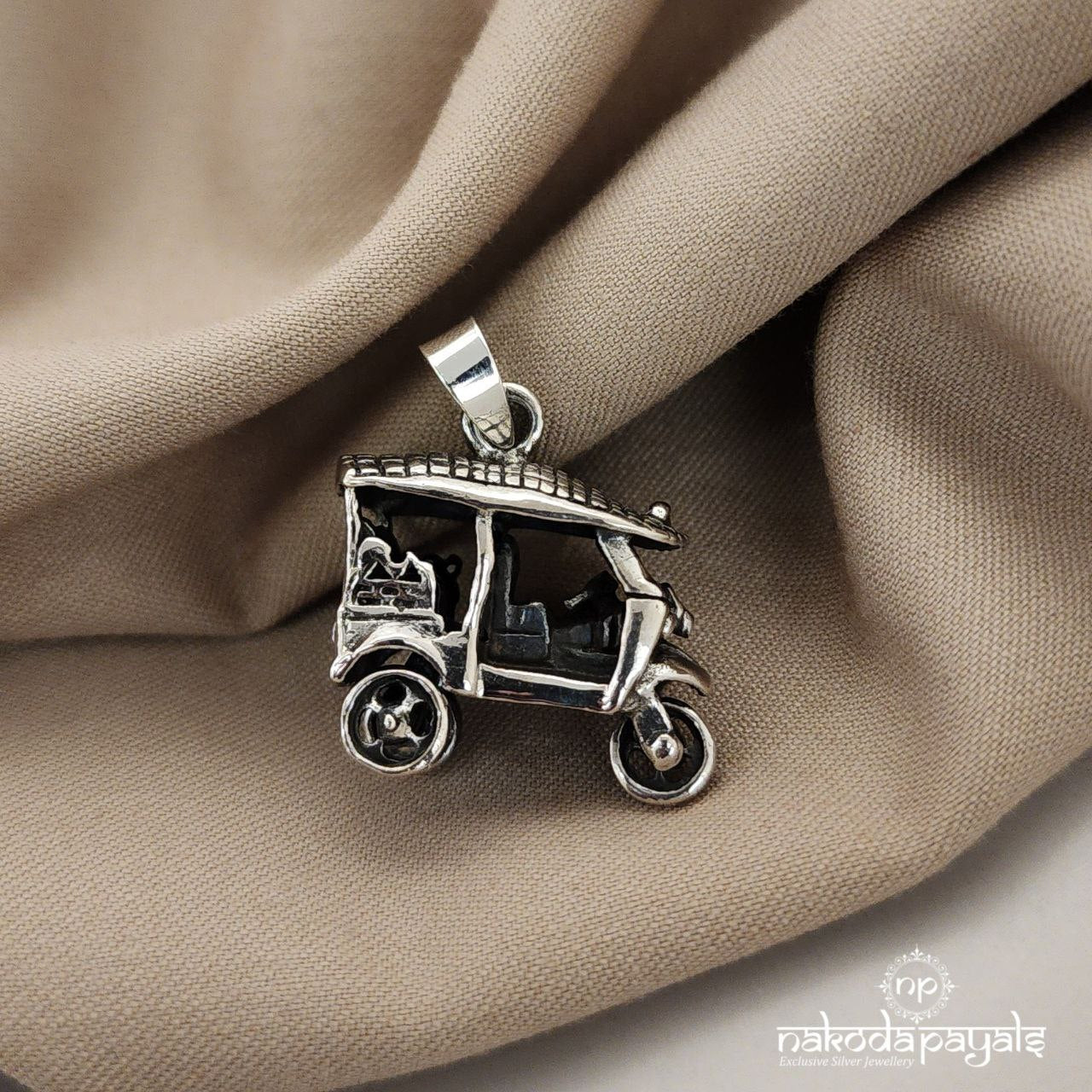 Sterling Rickshaw Pendant (ST2103)