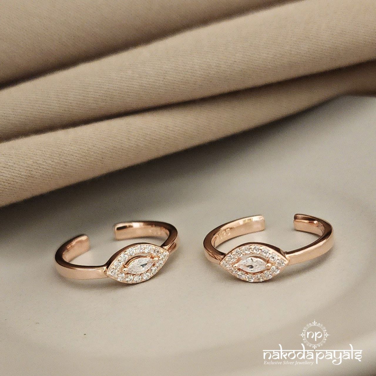 Rosegold Toerings Pair (T2970)