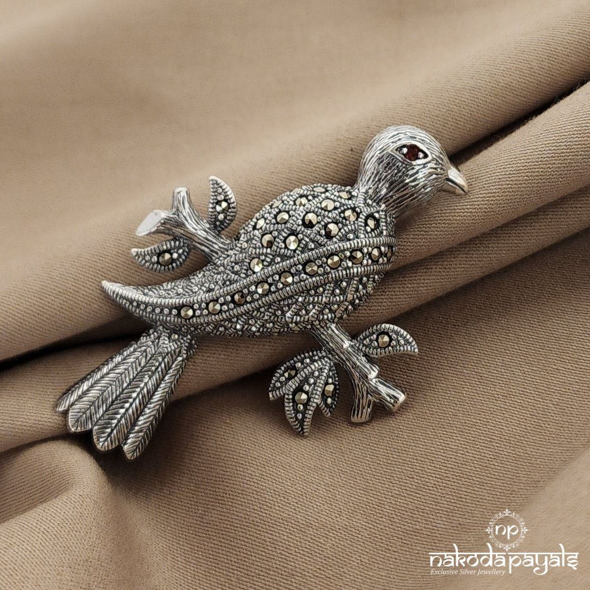 Ashley Peacock Brooch (St2182)