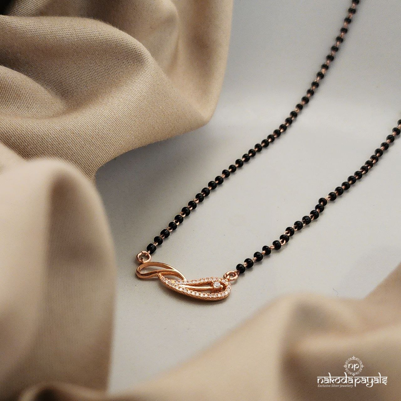 Mini Mangoes Rise Gold Mangalsutra (Ms0429)