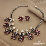 Blossom Neckpiece with Earrings (N9097)