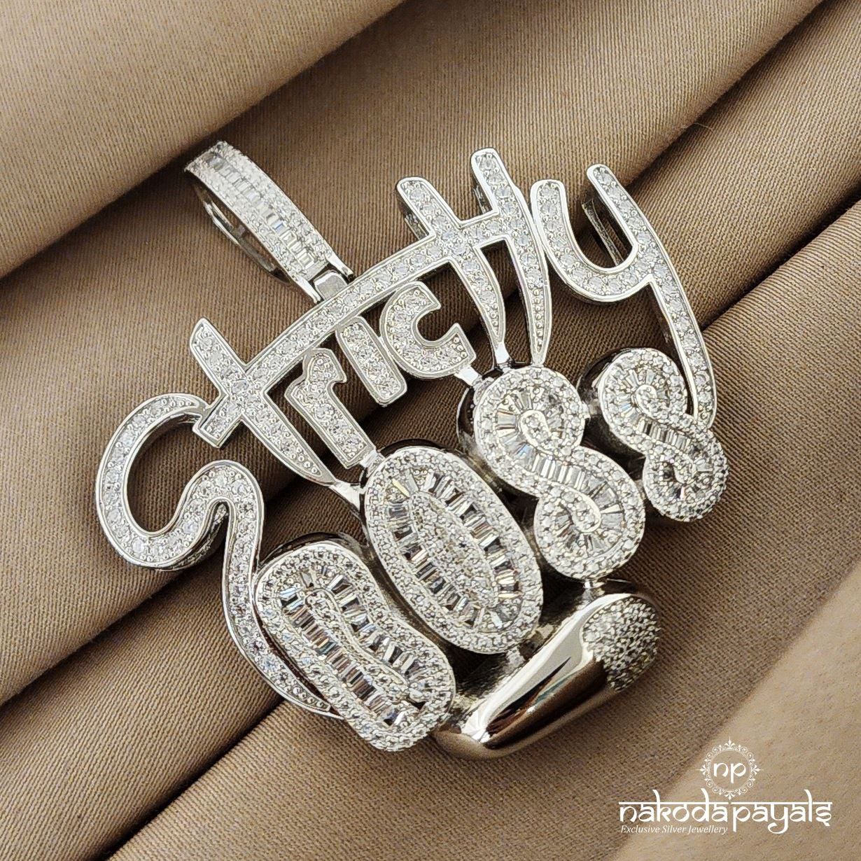 Strictly Boss Hip Hop Pendant (P2113)