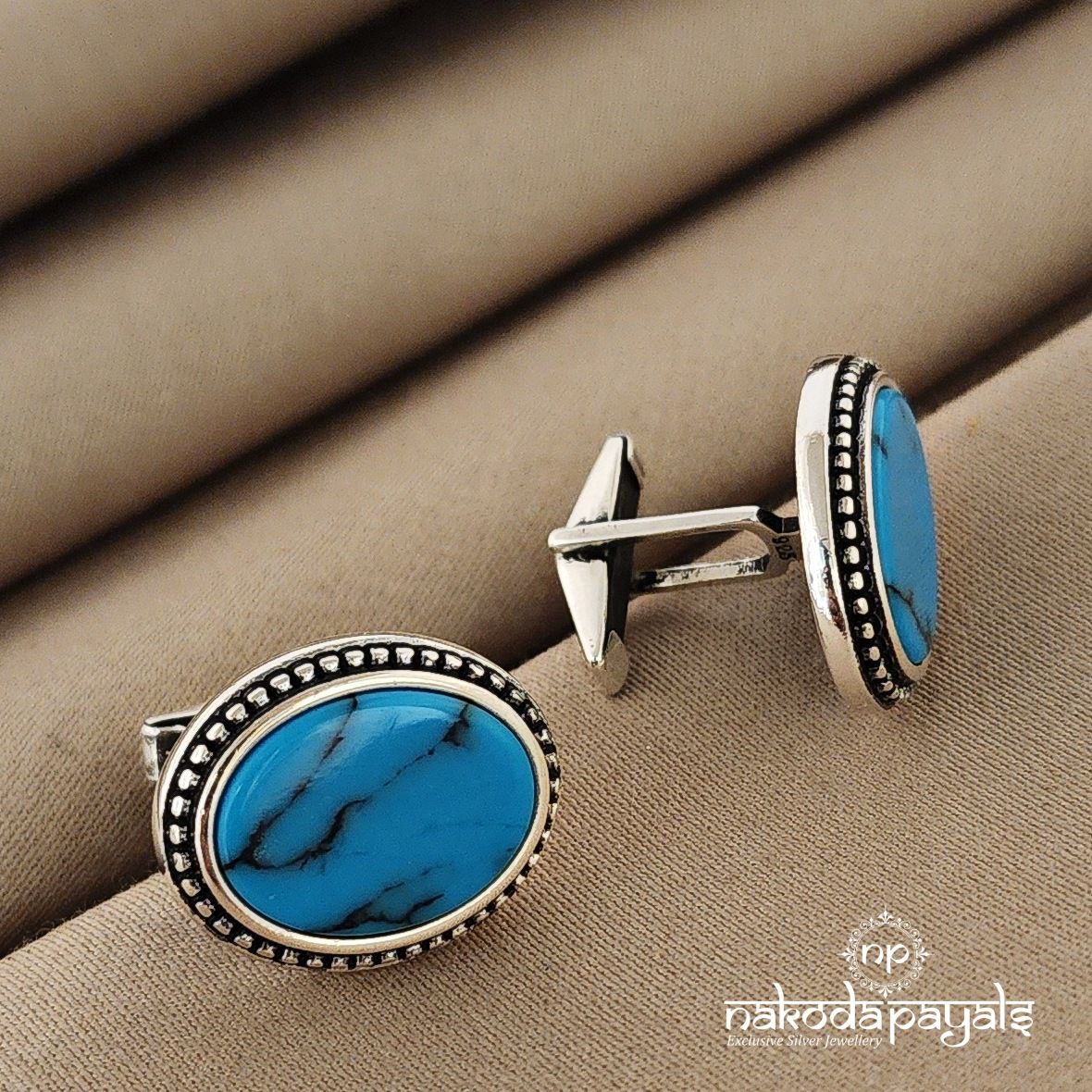 Turquoise Cufflinks (CF0148)