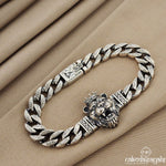 Crowned Tiger Men's Bracelet (Mc0813)