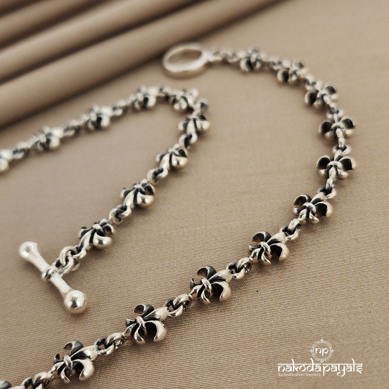 Traditional Men's Oxidised Neckchain (Mc0818)