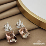 Pinkish Leafy Earrings (St2290)