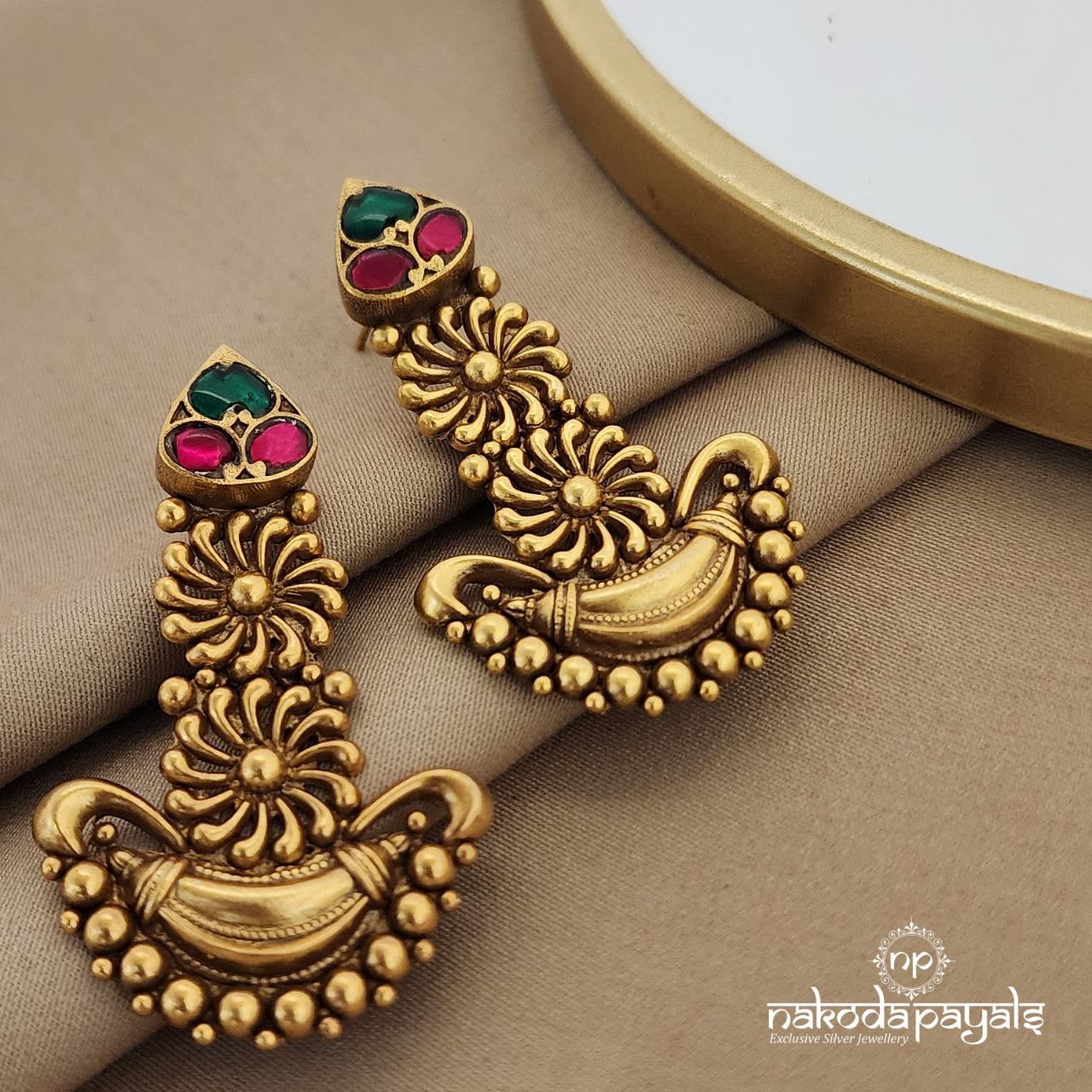 Kundan Chandbali (Ge7118)