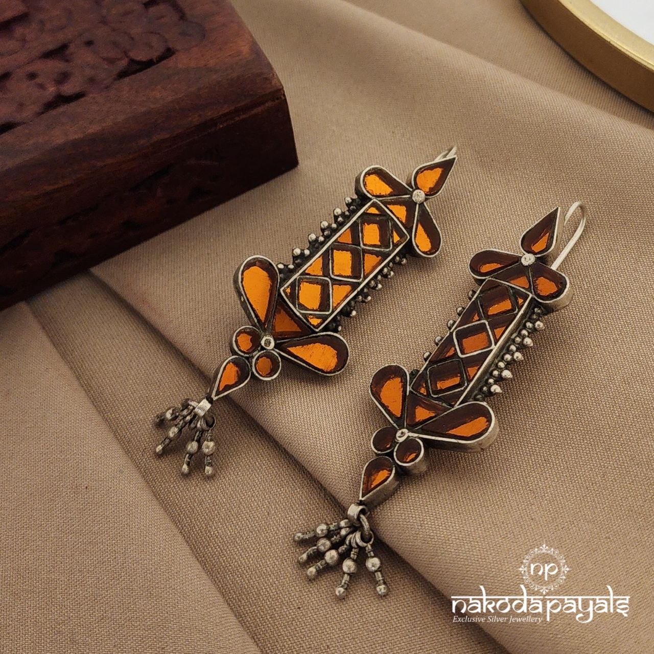 Yellow Mirror Type Hangings (H1915)