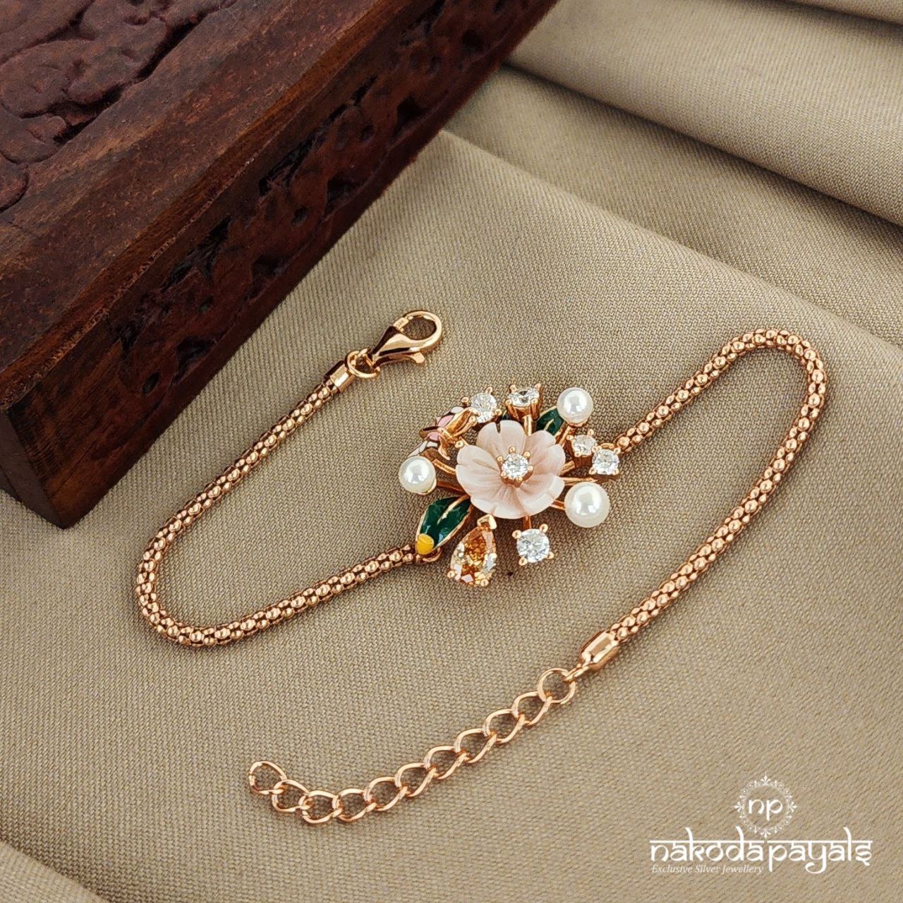 Simple Rosegold Bracelet (Br1439)